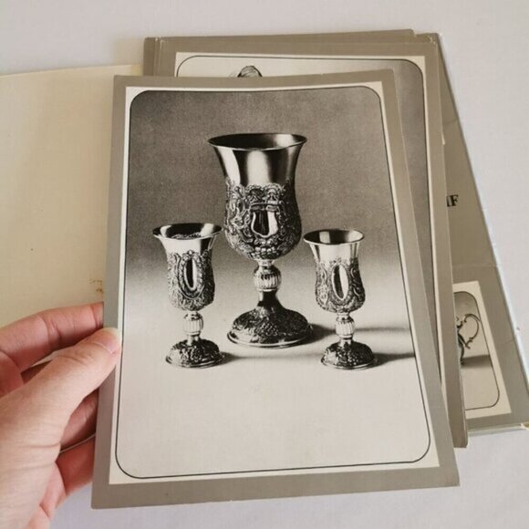Vintage Artex Budapest Silverware Catalog, Undated No Prices Silversmiths - Picture 4 of 9